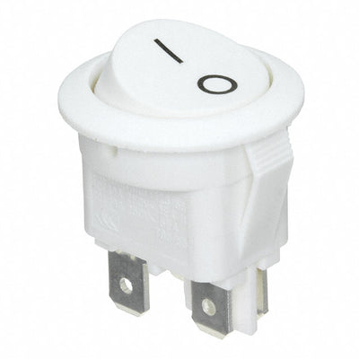 RR812C2211 by E-Switch - ROCKER SWITCH DPST 16A 125V