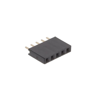 RS1-05-G by Adam Tech - RECEPTACLE STRIP 5P 2.54MM PITCH