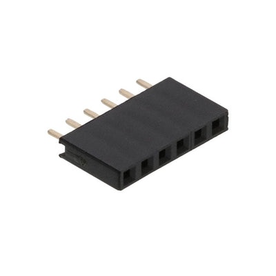 RS1-06-G by Adam Tech - RECEPTACLE STRIP 6P 2.54MM PITCH