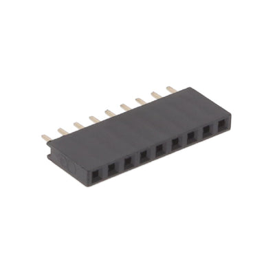 RS1-09-G by Adam Tech - RECEPTACLE STRIP 9P 2.54MM PITCH