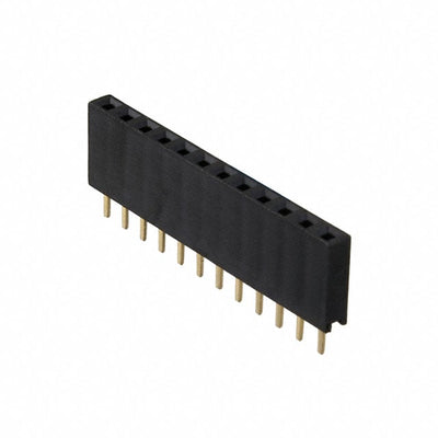 RS1-12-G by Adam Tech - RECEPTACLE STRIP 12P 2.54MM PITC