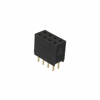 RS2-08-G by Adam Tech - RECEPTACLE STRIP 8P 2.54MM PITCH