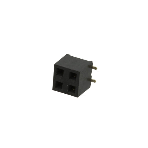RS2BE-04-G-SMT by Adam Tech - RECEPTACLE STRIP 4P 2.54MM PITCH