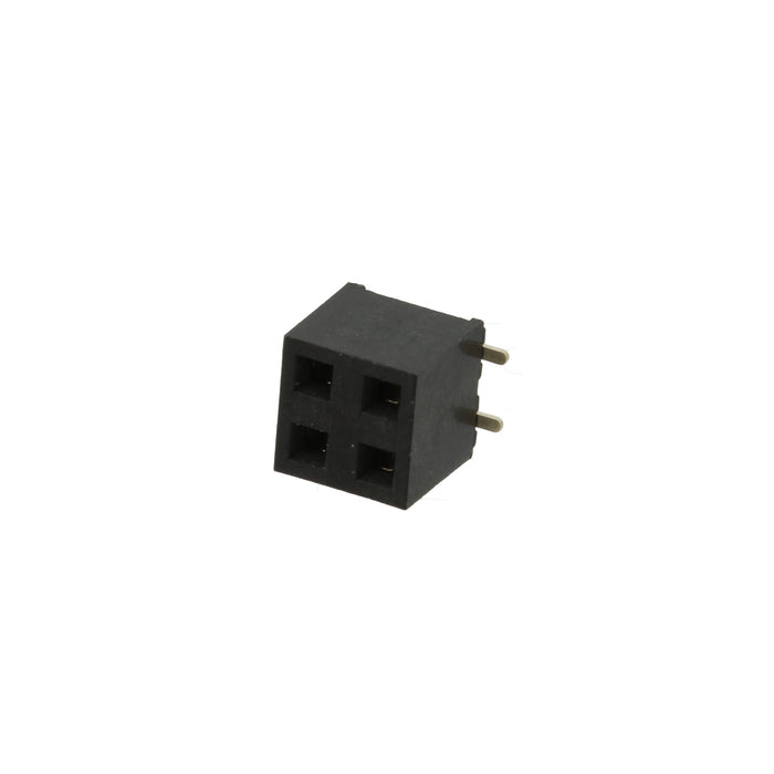 RS2BE-04-G-SMT by Adam Tech - RECEPTACLE STRIP 4P 2.54MM PITCH