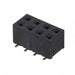 RS2BE-08-G-SMT by Adam Tech - RECEPTACLE STRIP 8P 2.54MM PITCH