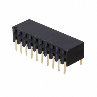 RS2BR-20-G by Adam Tech - RECEPTACLE STRIP 20P 2.54MM PITC