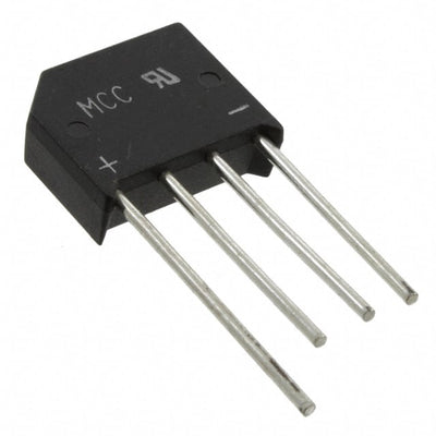 RS403GL-BP by Micro Commercial Co - BRIDGE RECT 1PHASE 200V 4A RS-4L