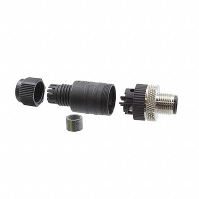 RSC 4/7 by Lumberg Automation - CONNECTOR RECPT MALE 4P SCREW 5PK