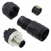 RSC 4/9 by Lumberg Automation - CONNECTOR RECPT MALE 4P SCREW 5PK