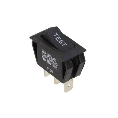 RSC24BD112TEST by E-Switch - ROCKER SWITCH SPDT 20A 125V