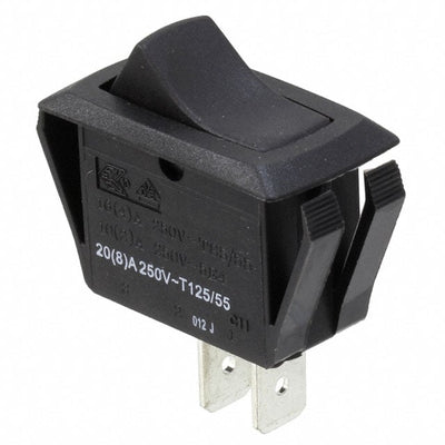 RSC441D1100 by E-Switch - ROCKER SWITCH SPST 20A 125V