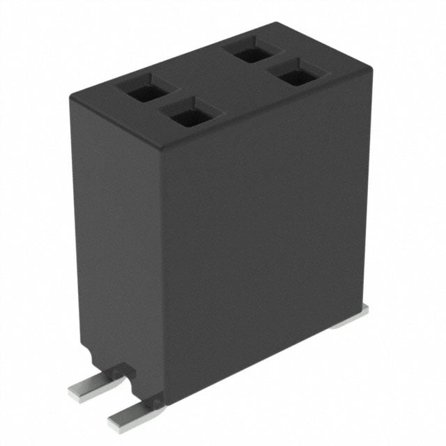 RSM-102-02-S-D-TR by Samtec Inc. - CONNECTOR RECPT 4POS 0.05 GOLD SMD