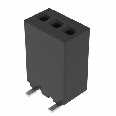 RSM-103-02-T-S by Samtec Inc. - CONNECTOR RECPT 3POS 0.05 TIN SMD