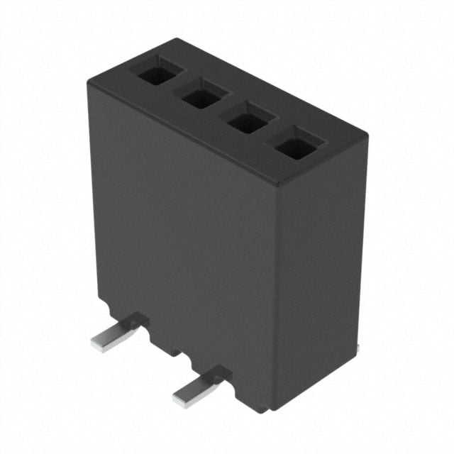 RSM-104-02-L-S-TR by Samtec Inc. - CONNECTOR RECPT 4POS 0.05 GOLD SMD
