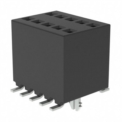 RSM-105-02-L-D-LC-K-TR by Samtec Inc. - CONNECTOR RECPT 10POS 0.05 GOLD SMD