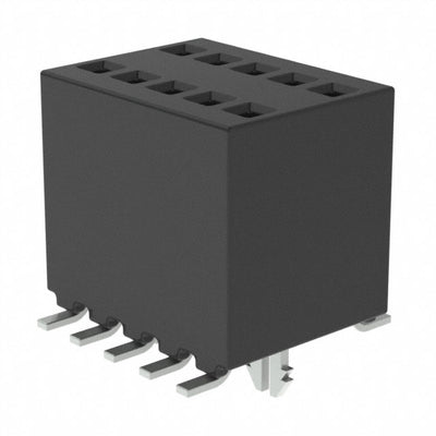RSM-105-02-L-D-LC-TR by Samtec Inc. - CONNECTOR RECPT 10POS 0.05 GOLD SMD