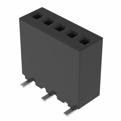 RSM-105-02-S-S-TR by Samtec Inc. - CONNECTOR RECPT 5POS 0.05 GOLD SMD