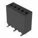 RSM-105-02-T-S by Samtec Inc. - CONNECTOR RECPT 5POS 0.05 TIN SMD