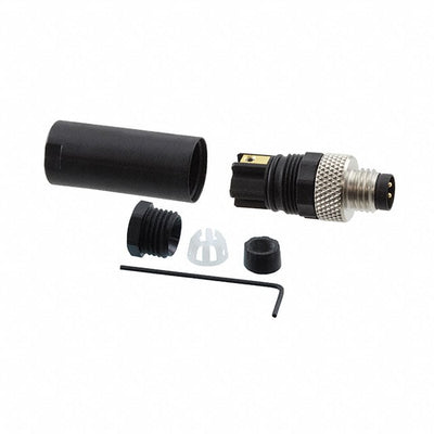 RSMCK 4 by Lumberg Automation - CONNECTOR PLUG MALE 4POS GOLD SCREW