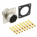 RT00128SNH-K by Amphenol Sine Systems Corp - CONNECTOR RECPT FMALE 8POS GOLD CRIMP