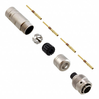RT06104PNH-K by Amphenol Sine Systems Corp - CONNECTOR PLUG MALE 4POS GOLD CRIMP