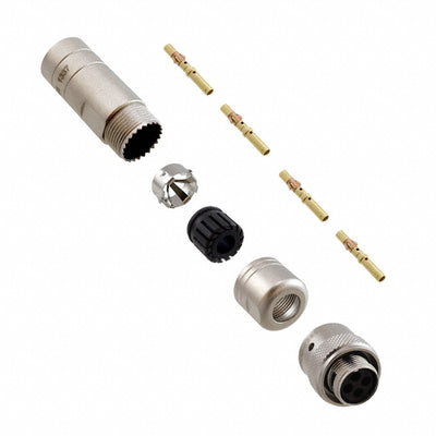 RT06104SNH-K by Amphenol Sine Systems Corp - CONNECTOR PLUG FMALE 4POS GOLD CRIMP