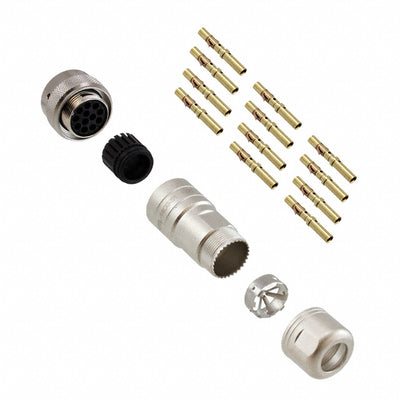 RT061412SNH-K by Amphenol Sine Systems Corp - CONNECTOR PLUG FMALE 12POS GOLD CRIMP