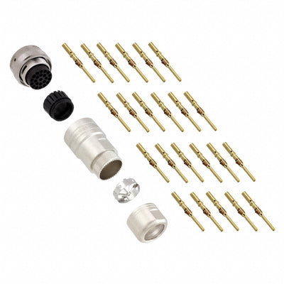 RT061823PNH-K by Amphenol Sine Systems Corp - CONNECTOR PLUG MALE 23POS GOLD CRIMP