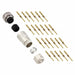 RT061823PNH-K by Amphenol Sine Systems Corp - CONNECTOR PLUG MALE 23POS GOLD CRIMP