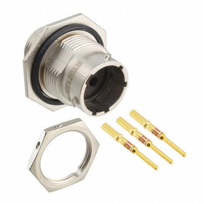 RT07123PNH-K by Amphenol Sine Systems Corp - CONNECTOR RECPT MALE 3POS GOLD CRIMP