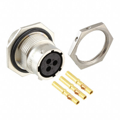 RT07123SNH-K by Amphenol Sine Systems Corp - CONNECTOR RECPT FMALE 3POS GOLD CRIMP