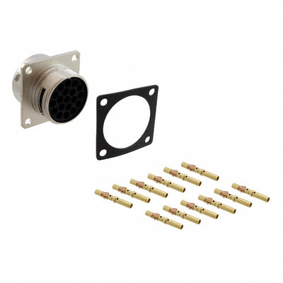 RT071412PNH-K by Amphenol Sine Systems Corp - CONNECTOR RECPT MALE 12POS GOLD CRIMP