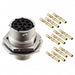 RT071412SNH-K by Amphenol Sine Systems Corp - CONNECTOR RECPT FMALE 12POS GOLD CRIMP