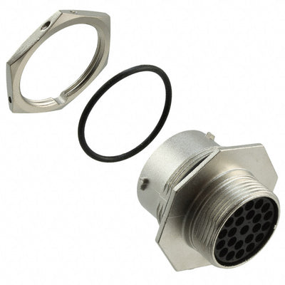 RT071823PNH by Amphenol Sine Systems Corp - CONNECTOR RECPT HSNG MALE 23POS PNL MT