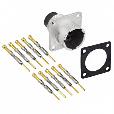 RT0W01210PNH-K by Amphenol Sine Systems Corp - CONNECTOR RECPT MALE 10POS GOLD CRIMP
