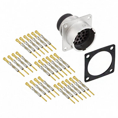 RT0W01626PNH-K by Amphenol Sine Systems Corp - CONNECTOR RECPT MALE 26POS GOLD CRIMP