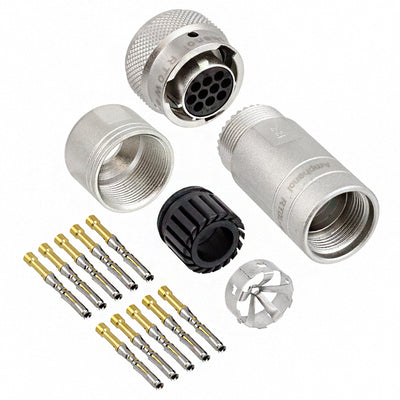RT0W61210SNH-K by Amphenol Sine Systems Corp - CONNECTOR PLUG FMALE 10POS GOLD CRIMP