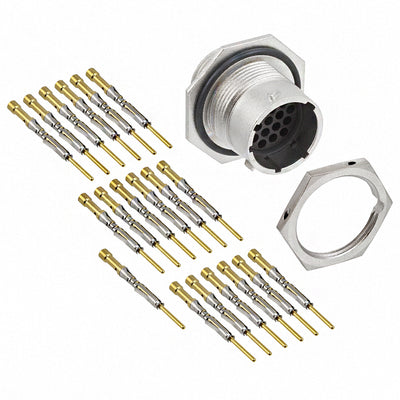 RT0W71419PNH-K by Amphenol Sine Systems Corp - CONNECTOR RECPT MALE 19POS GOLD CRIMP