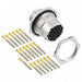 RT0W71419SNH-K by Amphenol Sine Systems Corp - CONNECTOR RECPT FMALE 19POS GOLD CRIMP