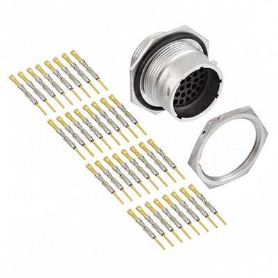 RT0W71832PNH-K by Amphenol Sine Systems Corp - CONNECTOR RECPT MALE 32POS GOLD CRIMP