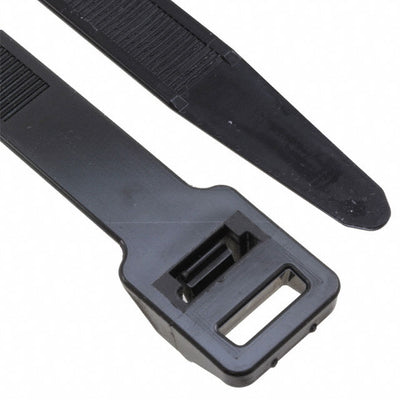 RT250M0X2 by HellermannTyton - CABLE TIE RELEAS BLK 250LB 1.855