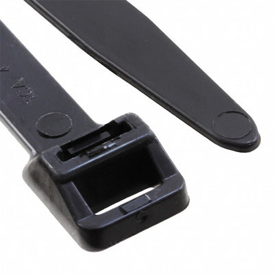 RT250XL0X2 by HellermannTyton - CABLE TIE RELEAS BLK 250LB 3.38