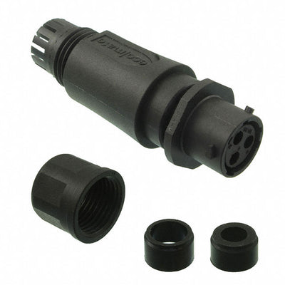 RTS1BS10N3S03 by Amphenol Sine Systems Corp - CONNECTOR RECPT HSG FMALE 3POS INLINE