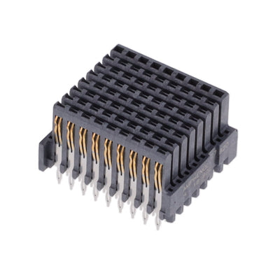 RVPX-J08EM1 by Amphenol Aerospace Operations - BACKPLANE, 8 POSITION, LEFT END,