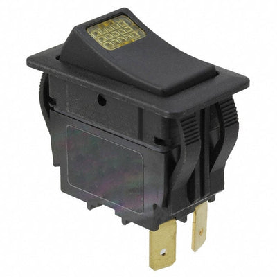 RVW41D1100-126 by E-Switch - ROCKER SWITCH SPST 20A 125V