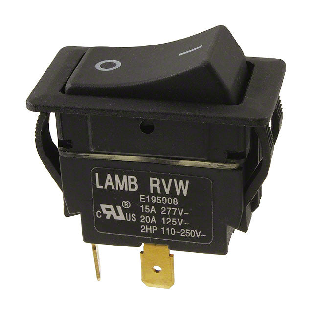 RVW41D1121 by E-Switch - ROCKER SWITCH SPST 20A 125V