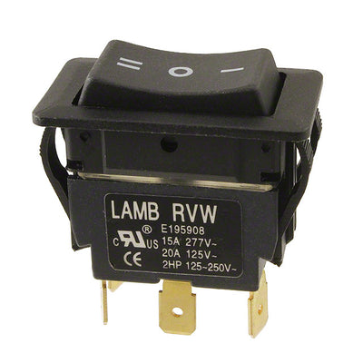 RVW4Z07D112S by E-Switch - ROCKER SWITCH 20A 125V