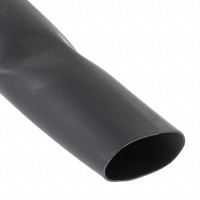 RW-200-E-1/4-0-SP by TE Connectivity Aerospace, Defense and Marine - HEATSHRINK FLUOR HW 1/4"" BLK 25M
