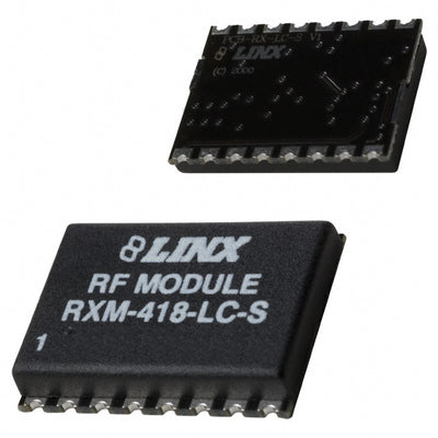 RXM-418-LC-S by Linx Technologies Inc. - RF RECEIVER ASK/OOK 418MHZ