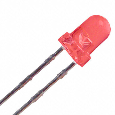 SLR-342VCT32 by Rohm Semiconductor - LED RED CLEAR T-1 T/H
